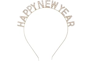 Happy New Year Headband for Women and Girls