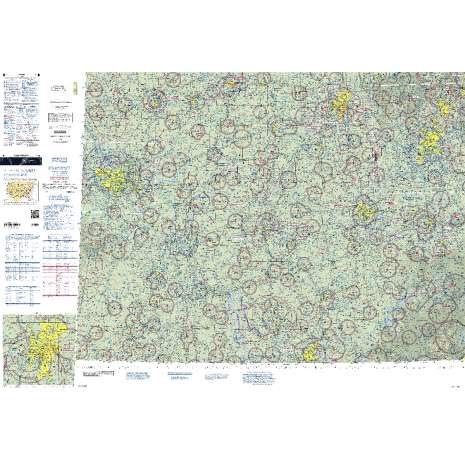 Official FAA VFR Sectional Chart for St. Louis Airspace
