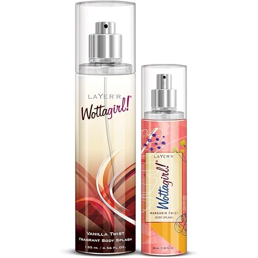 Layerr Wottagirl Body Splash Vanilla Twist 135ml