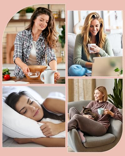 SukModen Kuschelsocken Stoppersocken Damen 6 Paar, Flauschige Socken Warme Plüschsocken Fuzzy Fluffy Cozy Socks, Antirutschsocken mit Noppen, Bettsocken Haussocken Wintersocken 35-42