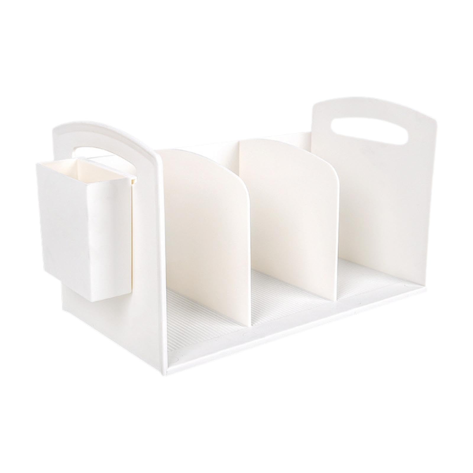 Tabletop Book Storage Rack Book Holder for Scissors Household Dressing Table-image-14