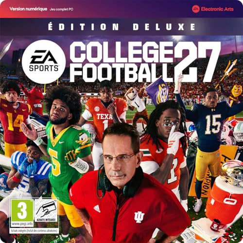 EA SPORTS College Football 27 Edition Deluxe PCWin téléchargement jeu vidéo code EA App français