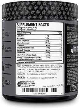 Amazon.com: Jacked Factory NITROSURGE Black Pre Workout ...