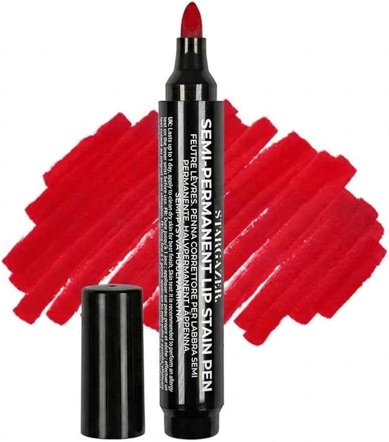 Stargazer Lip Stain Pen - Mauve Blush Shade 02 | Long Lasting Lip Colour | Lightweight Transfer Resistant Tint | Smooth Precision Application