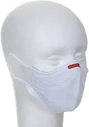 Máscara Fiber Knit AIR + Filtro de Proteção + Suporte, Branca, M (Feminino)