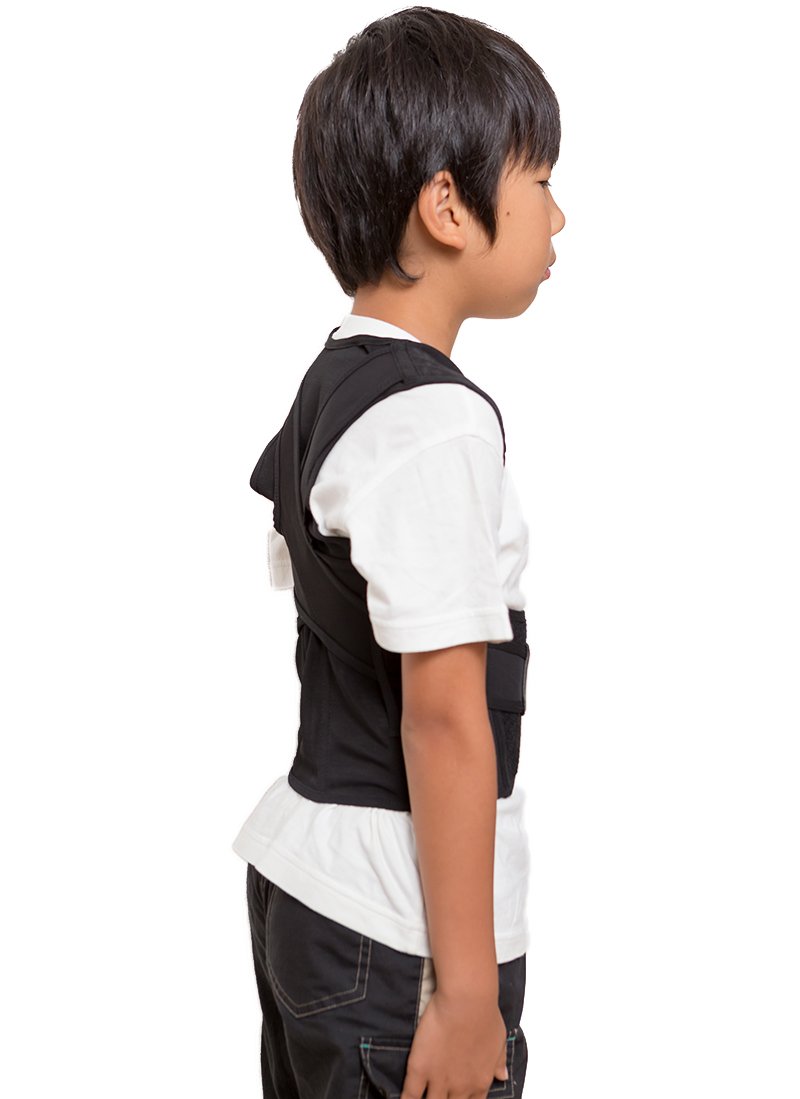 Amazon | clausius 小学生 幼稚園 子供用 猫背 矯正 サポーター