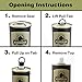 Ellora Farms, Single Estate Extra Virgin Olive Oil, PDO Crete, Greece, Traceable Olive oil, Kosher, 17 oz. Tin, Pack of 2
