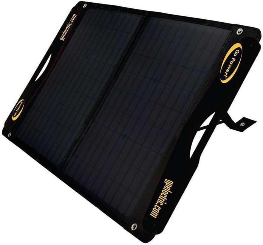 Go Power DuraLite 100-Watt Solar Panel with 30-Amp PWM Charge Controller