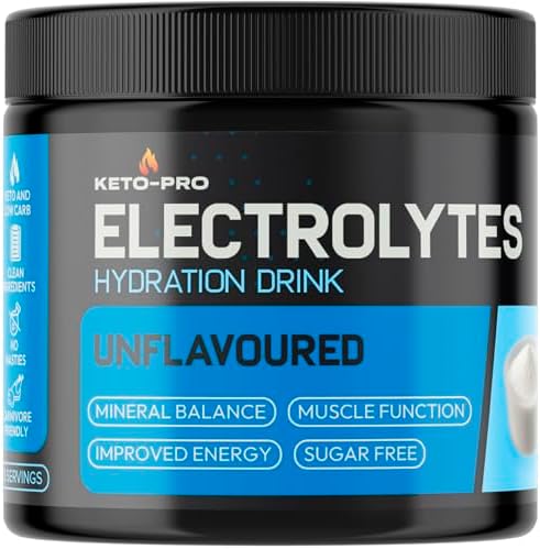 Keto-Pro Keto Electrolytes 250g - 50 Servings | Electrolyte Powde...