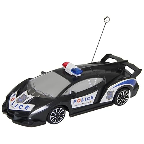 Carrinho de Controle Remoto Polícia 3 Funções Esportivo Brinquedo Escala 1:24 Linha Premium M5 Armar