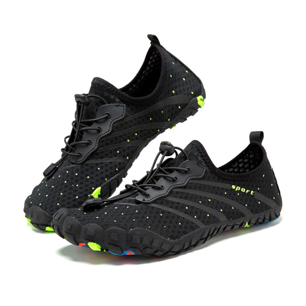 Unisex-Adulto Zapatos de Agua Mujer Hombre Zapatos Deportes Acuáticos Barefoot Shoes Zapatillas de Deporte Exterior Interior para Gym, Asfalto Playa, Montaña Escalada 35-46