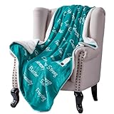 Bedsure Healing Thoughts Blanket Throw Hug Blanket Inspiring Gift Get Well Gifts Perfect Caring Gifts for Women Men