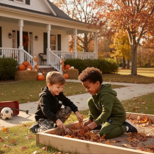 Image of YOUNGER STAR Toddler Baby Boy Girl Clothes Fall Winter Outfits Long Sleeve Hoodie Sweatshirt Sweat Pants Cotton Sweatsuits