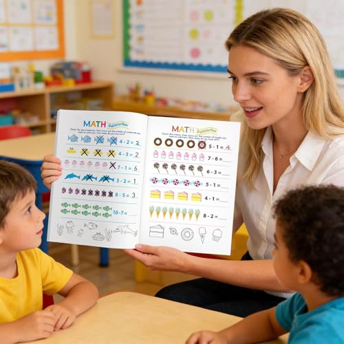 Libro de actividades lúdicas e interactivas de matemáticas para aprender conteo jugando en casa 3
