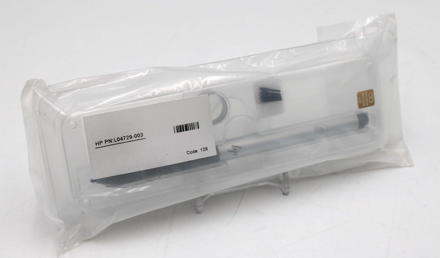 HP G3 Stylus Pen in its clear plastic packaging