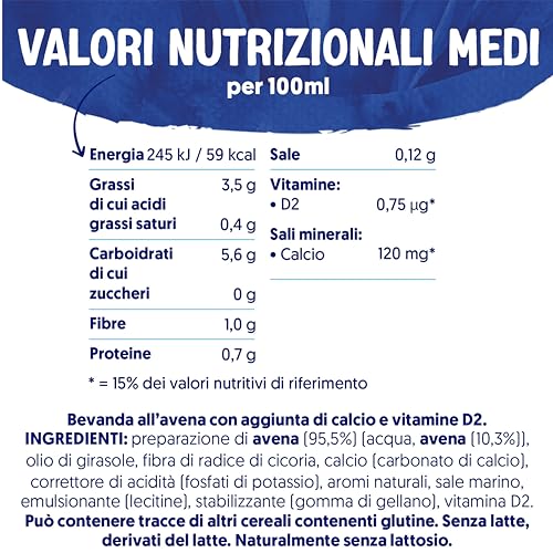 Alpro Bevanda di avena 100% vegetale - THIS IS NOT M*LK Classic - Confezione da 8 x 1 L - Immagine 1