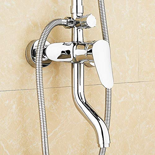 Robinet de douche avec booster de pression contre le faible débit d'eau