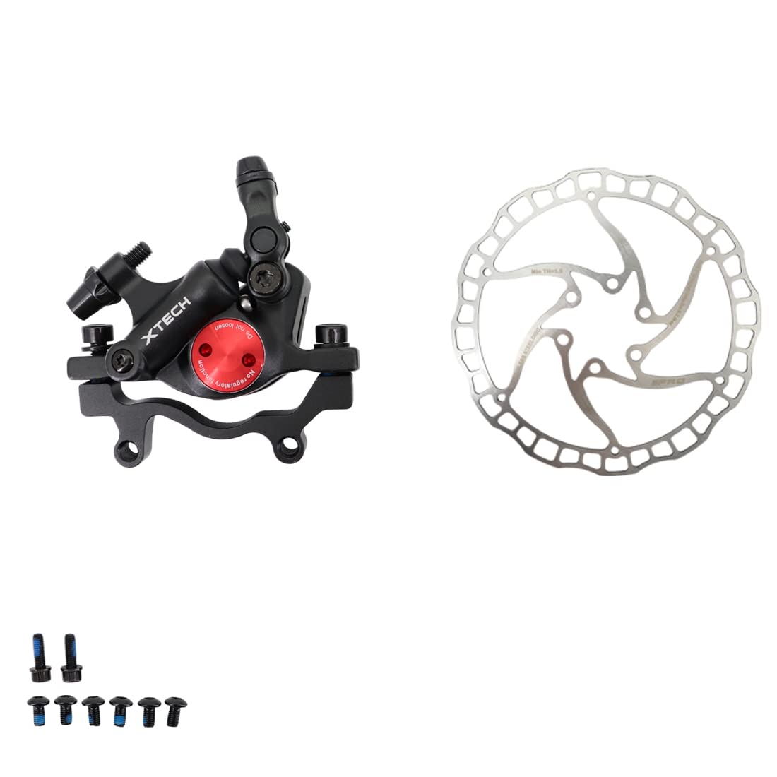 DJC Bike Brake Caliper Cable Actuated MTB Hydraulic Brake Line Pulling Mountain Bike HB100