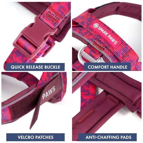 Image of Spark Paws No Pull Front Clip Dog Harness - Easy On, Padded and Lightweight