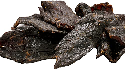 Buffalo Bills 16Oz Premium Black Pepper Beef Jerky Pieces (Smoked Beef Jerky In Random Size Pieces) #TOP1