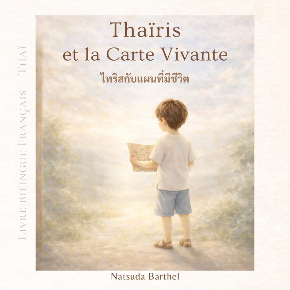Thaïris et la Carte Vivante: Livre illustré bilingue français–thaï