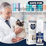 Cat Deterrent Spray - Safe Indoor & Outdoor Deterrent for Furniture Protection, Effective Training Aid with Natural Ingredients - Non-Toxic Anti-Scratch Formula for Cats and Kittens Blue - Image 2