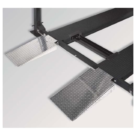 Auto Lift Four Post Aluminum Approach Ramps