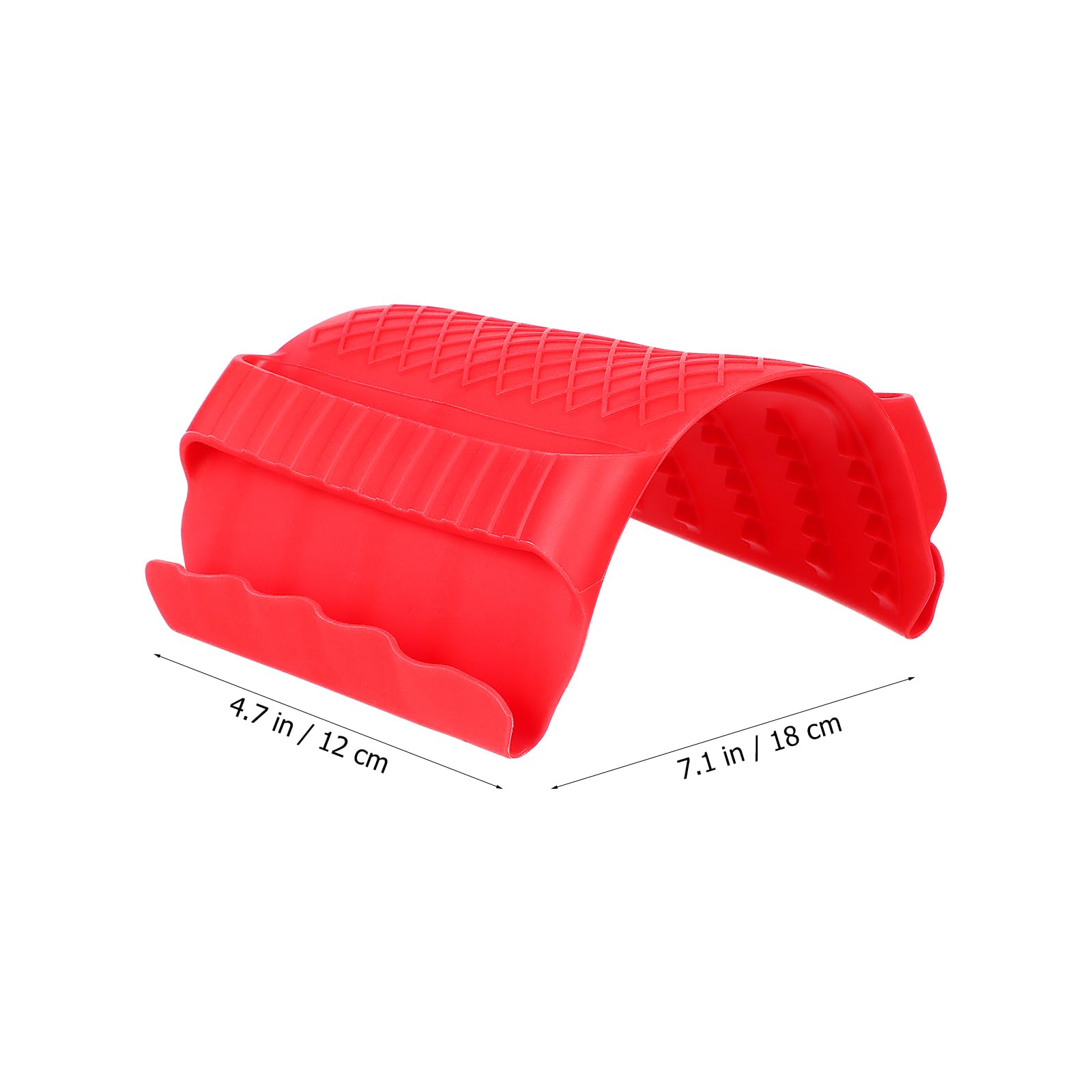 Luxshiny 2Pcs Silicone Finger Guards for Cutting: Heat-Resistant Finger Protectors Bread Slicer Cutting Tool - Anti-Slip Oven Mitts for Home and Restaurant Use