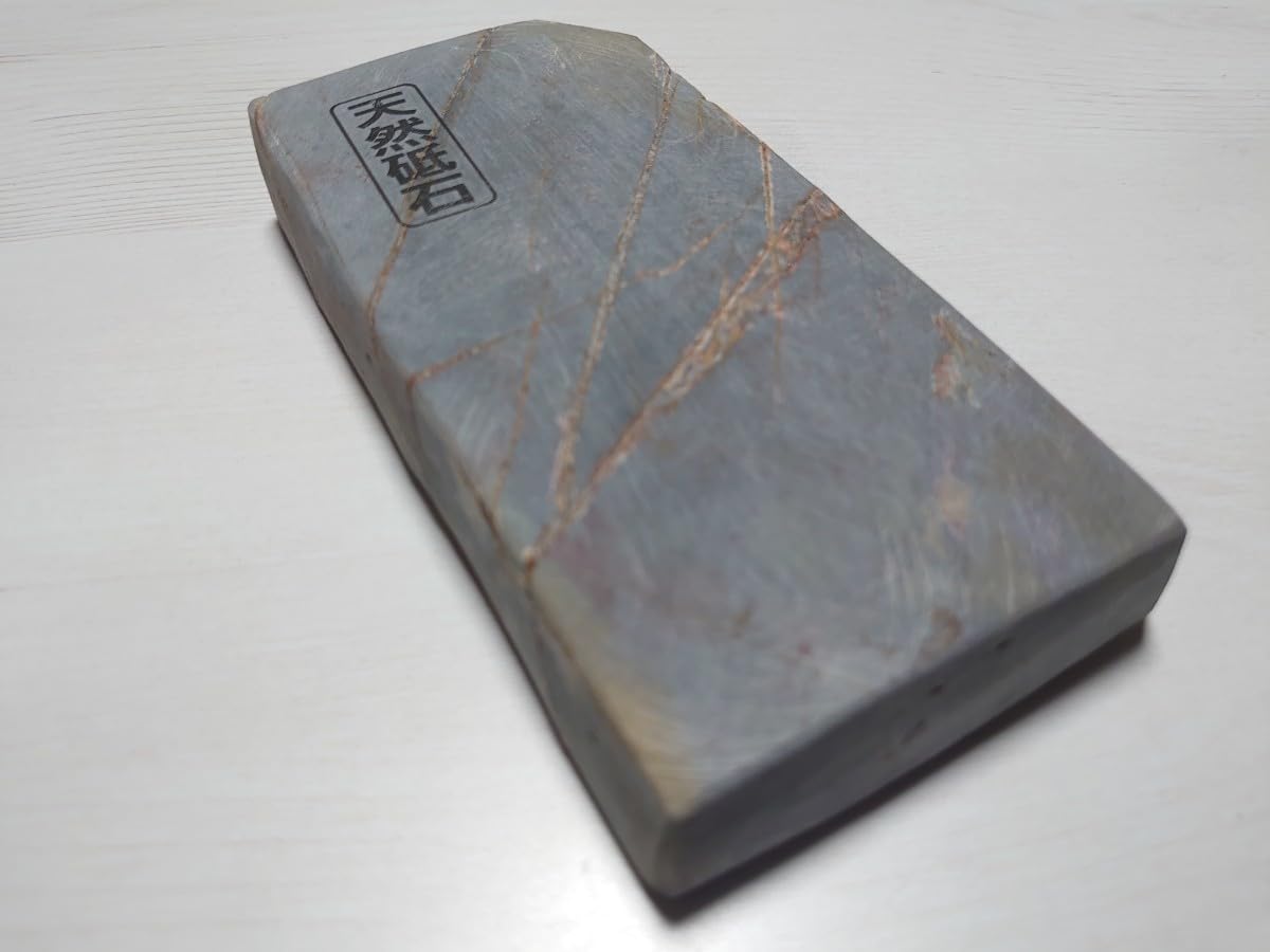 Amazon.co.jp: 天然砥石 京都 青巣板 蓮華 天霞風 正本山合砥 仕上砥石 