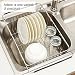 Toplife Escurridor de Platos Extensible de Acero Inoxidable para Cocina Hogar,Escurreplatos para...