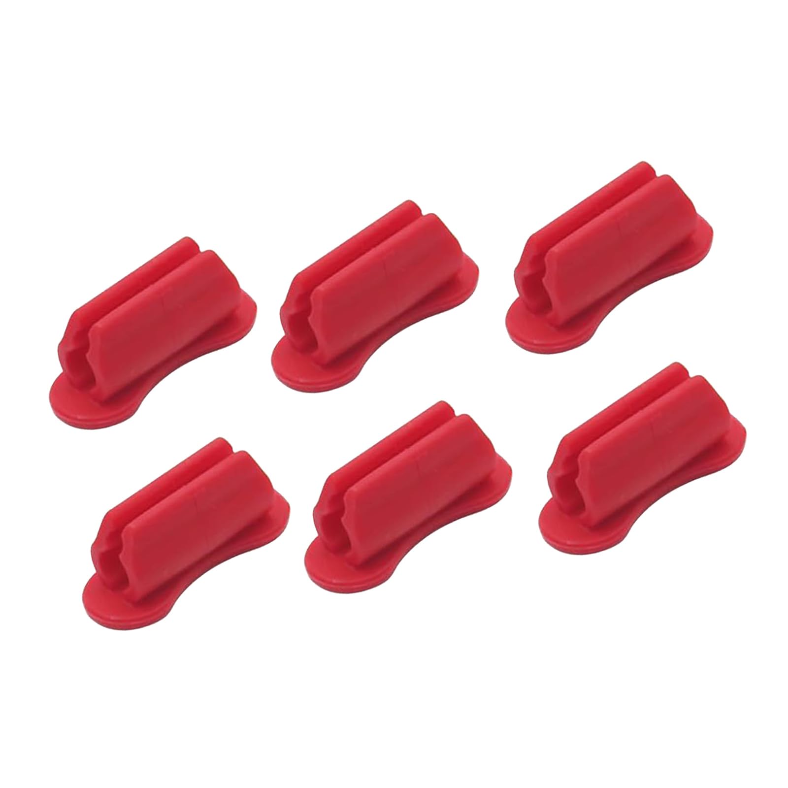 HDOYTXXM 6 Pack Pencil Holder Clip, Silicone Adhesive Pen, Flexible Pencil Marker Clip for Classroom Desk Desk Pen Organizers