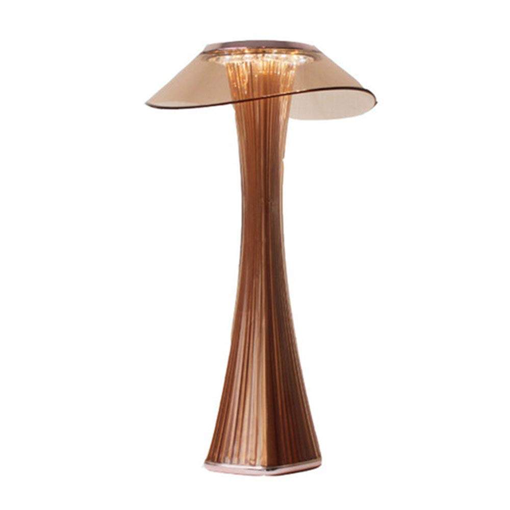 XHLLX USB Chargable Desk Lamp, Portable LED Reading Light, Dimmable Bedroom Bedside Light with Touch Control And 3 Colour Temperatures, for Living Room Office Study,B