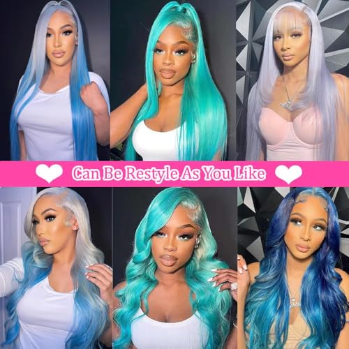 Image of LETMIEO 22 Inch 613 Lace Front Wig Human Hair Blonde 13X6 HD Transparent Lace Front Wigs Human Hair 180% Density Blonde Glueless Wigs 613 HD Straight Lace Frontal Wig Pre Plucked