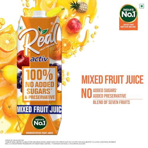 Image of Real Activ Mixed Fruit Juice - 1l