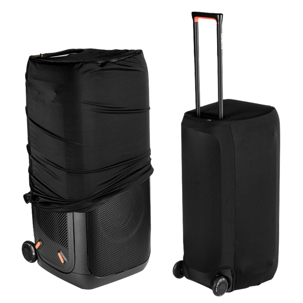 Housse de Protection pour JBL PartyBox 310/PartyBox Stage 320 Haut-Parleur Portable – Étui Souple Extensible Anti-Poussière et Anti-Rayures