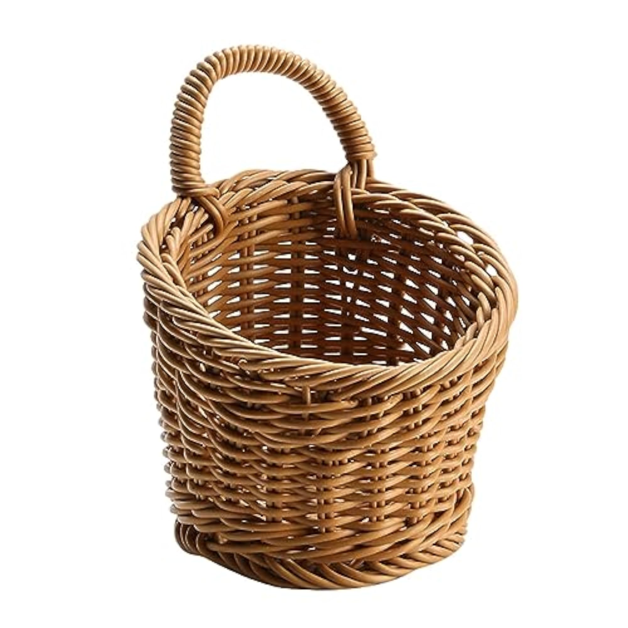 Wall Hanging Storage Basket with Hook for Multifunctional Use