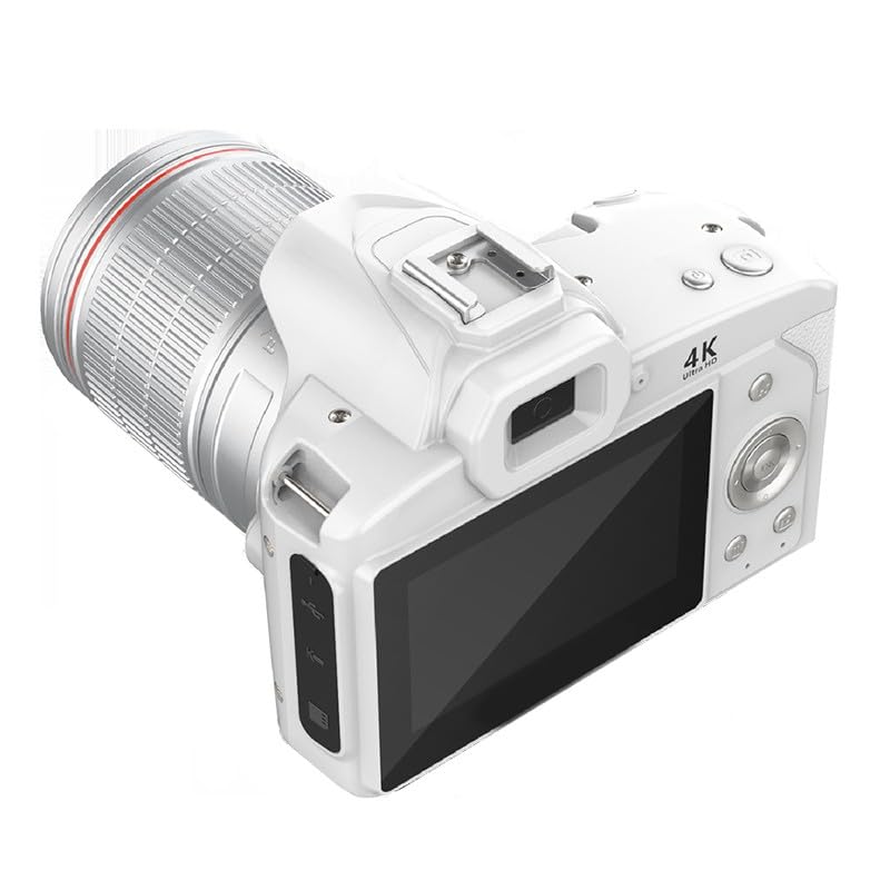 Digital para cámara SLR D5 con doble lente zoom 16X F2.7 apertura pantalla táctil para fotografía, vlogging y aventuras de viaje