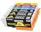 Los cartuchos de tinta compatibles Yellow Yeti PGI-580XXL CLI-581XXL están diseñados con precisión para ofrecer impresiones claras y legibles.