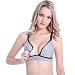 Vemure Cotton Maternity Nursing Sleep Bra for Breastfeeding Wireless Soft Cup Front Button Clip Down Bras(2 Pack/Grey+Pink,M)