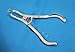 New German 2 IVORY LIGHT WEIGHT Rubber Dam Clamp Forceps Dental InstrumentS