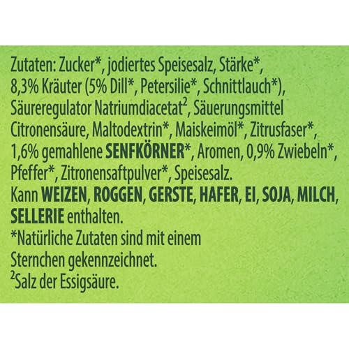 Knorr Salatkrönung Dill-Kräuter für ein leckeres Salatdressing mit natürlichen Zutaten* 5 x 3 Portionen 15 Stück