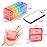 Zoksi Pill Organizer 2 Times a Day, Weekly 7 Day Pill Box, Daily Am Pm Pill Organizer with Double-Side Large Opening for Easy to Use, Color Tracking Travel Pill Case for Medicine, Fish Oils, Vitamins