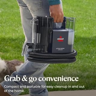 BISSELL Little Green Cordless Portable Deep Cleaner with 25V Lithium-Ion Battery & Battery-Boost Technology, 3682