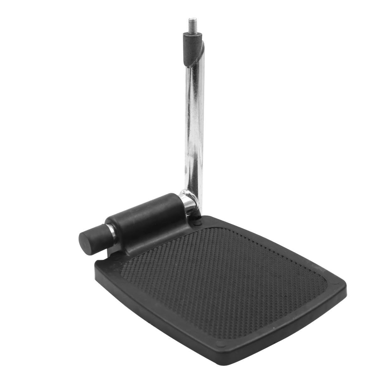 Sarini Reposapiés para silla de ruedas, a prueba de arañazos, universal, accesorios para sillas de ruedas, equipo resistente, fácil de instalar, plástico con poste