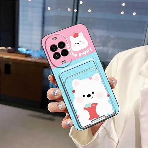 Phone Case Compatible with Huawei Nova14 Lite/Vitality Edition, Cartoon Cute Back Cover Durable Anti-dust Card sleeve Soft case 