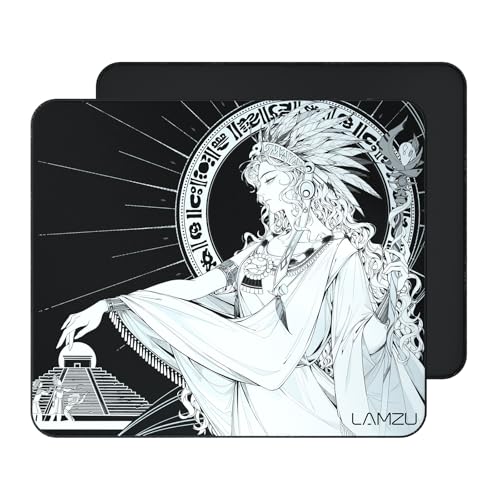 Lamzu Maya Control Gaming Mouse Pad Slimflex Based 490 * 420 * 3mm Cloth Surface Narrow&Low Stitching for Gamers