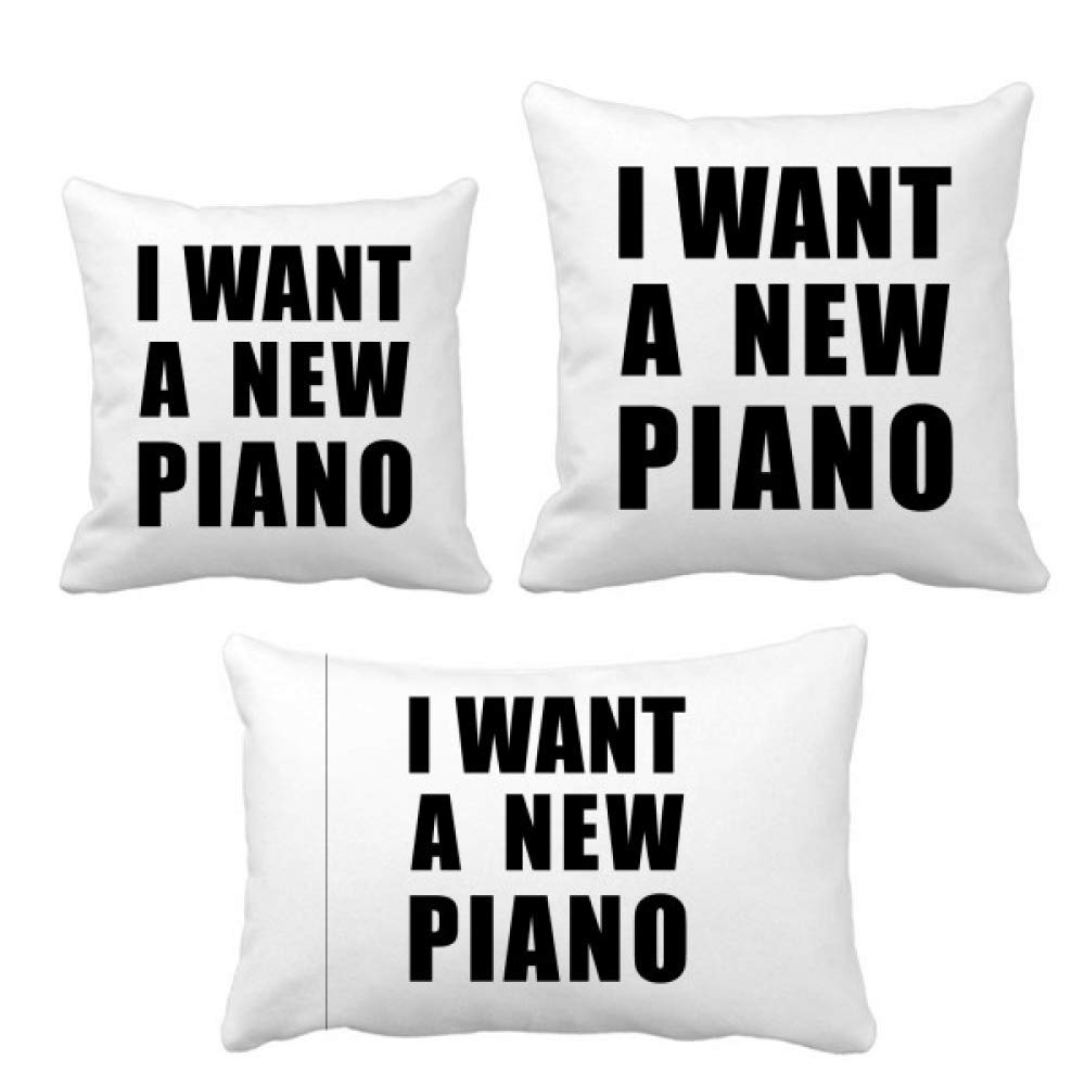 Coussin Piano fini les canapés ternes grâce au set décoratif Diythinker