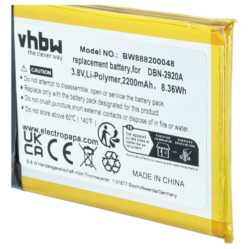 vhbw Batterie Remplacement pour Doro DBN-2920A – vue 7