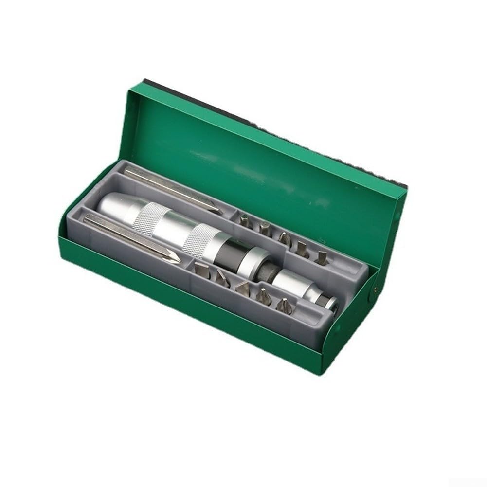 Kit de destornilladores para juego de destornilladores de impacto que evita el deslizamiento de tornillos