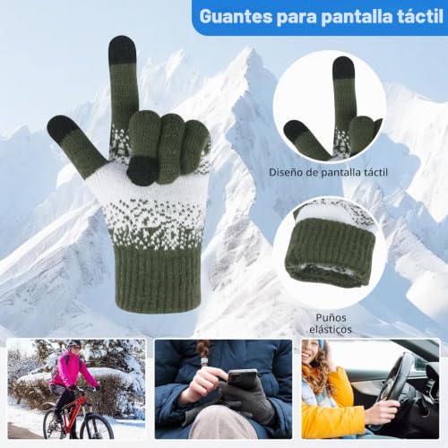 Gorro para mujer y complementos de punto para excursiones y nieve 3